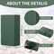 12 Pcs Floral Foam Blocks Flower Arrangement Supplies Foam Bricks for Flowers Wet Dry Plant Foam 5.5" L x 3" W x 1.7" H Green Florist Foam for Wedding Birthday Home Office Garden Decorations